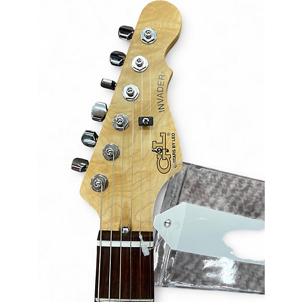 Used G&L Invader HH Blue Burst Solid Body Electric Guitar