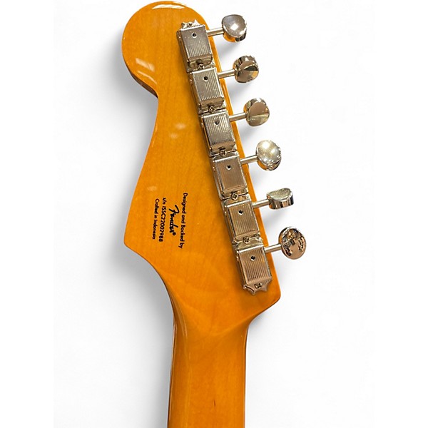 Used Squier Classic Vibe Stratocaster 2 Tone Sunburst Solid Body Electric Guitar