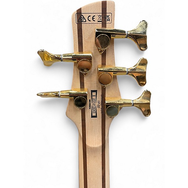 Used Ibanez SR405EPBDX Metallic Gold Burst Electric Bass Guitar