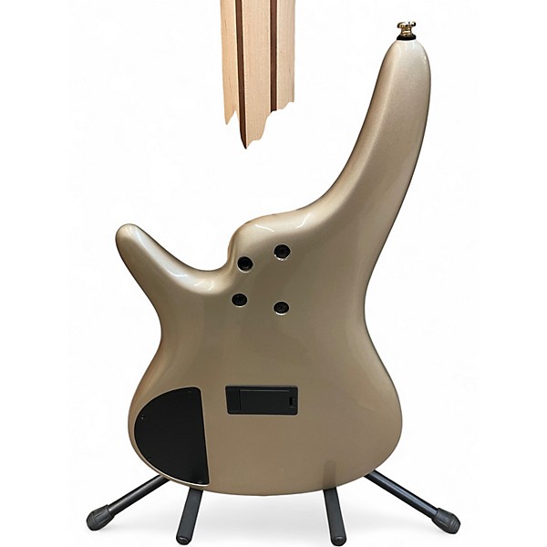 Used Ibanez SR405EPBDX Metallic Gold Burst Electric Bass Guitar