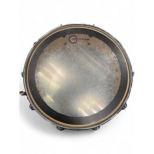 Used Yamaha 5.5X14 Stage Custom Snare Classic White Drum