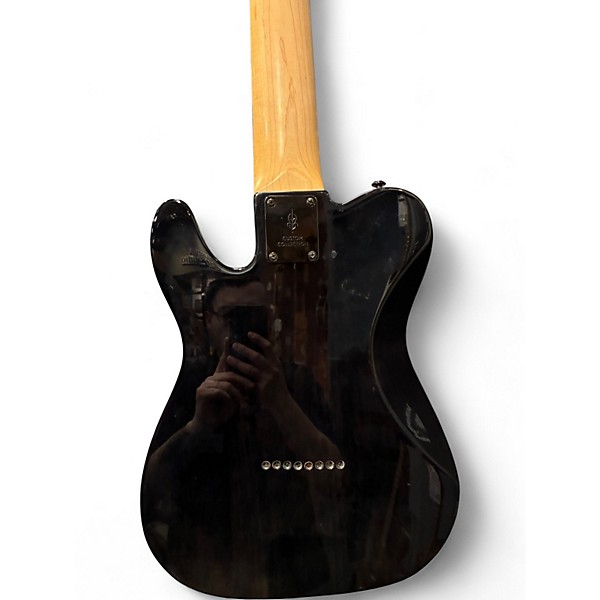 Used Michael Kelly CC 53 8 String Limited Custom Edition Hint Black Flamer Maple Solid Body Electric Guitar