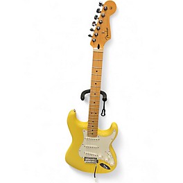 Used Fender Player Stratocaster Yellow Solid Body Electric Guitar