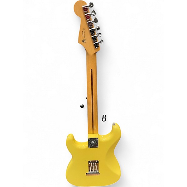 Used Fender Player Stratocaster Yellow Solid Body Electric Guitar