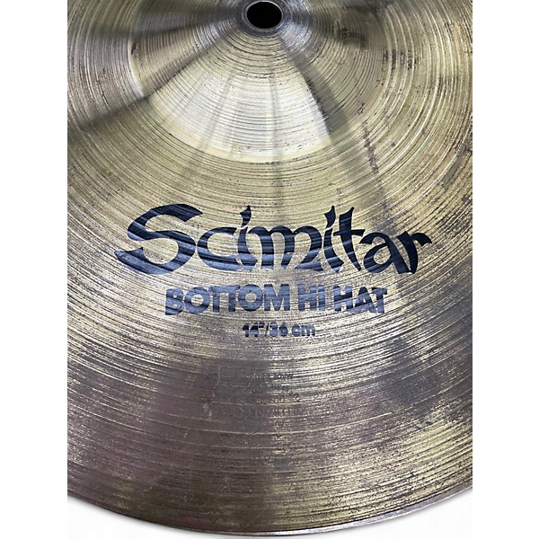 Used Zildjian 14in Scimitar Hi Hat Pair Cymbal