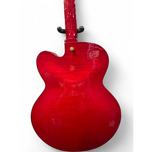 Used Ibanez AFC151-SRR 58-01 Candy Apple Red Hollow Body Electric Guitar