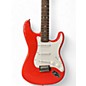 Used Squier Bullet Stratocaster HH Metallic Red Solid Body Electric Guitar thumbnail