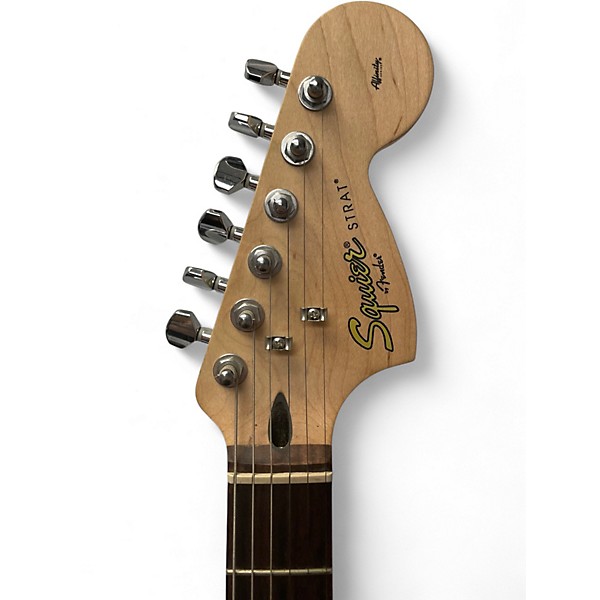 Used Squier Affinity Stratocaster Black Solid Body Electric Guitar