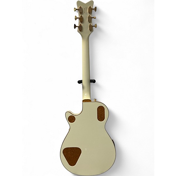 Used Gretsch Guitars G6134T Vintage Select '58 Penguin Vintage White Solid Body Electric Guitar