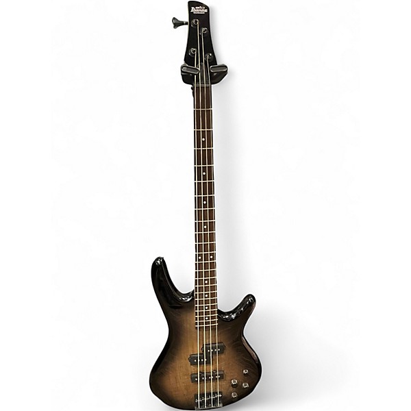 Used Ibanez GSR200 Natural Grey Burst Electric Bass Guitar