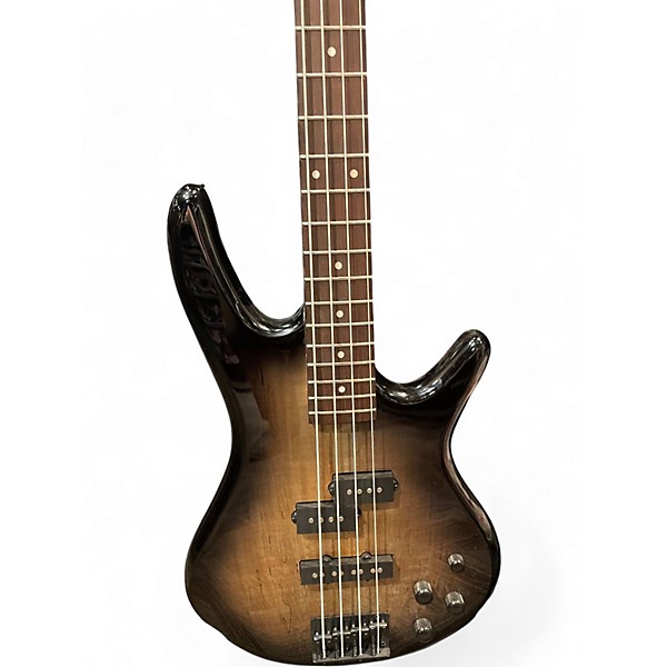 Used Ibanez GSR200 Natural Grey Burst Electric Bass Guitar