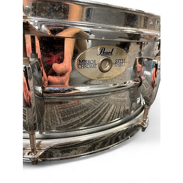 Used Pearl 14in mirror chrome Chrome Drum