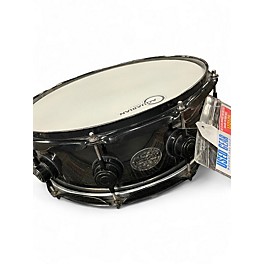 Used Drum Workshop 14in Black Nickel over Brass Black Drum