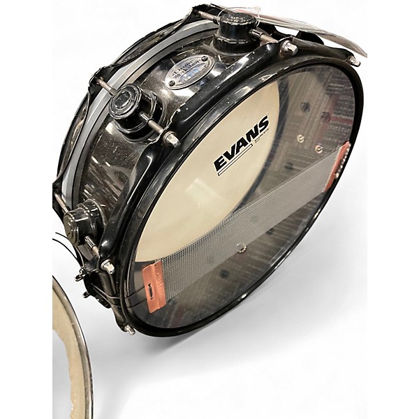 Used Drum Workshop 14in Black Nickel over Brass Black Drum