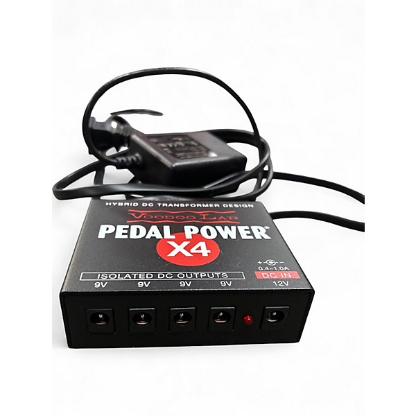 Used Voodoo Lab Pedal Power x4 Power Supply