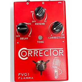 Used Flamma FV01 Correcior Vocal Pitch Correction Effect Pedal