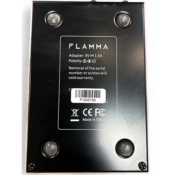 Used Flamma FV01 Correcior Vocal Pitch Correction Effect Pedal