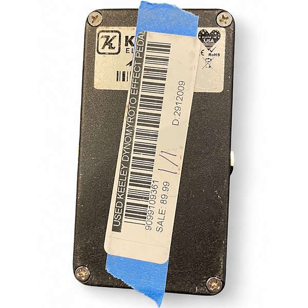 Used Keeley DYNOMYROTO Effect Pedal