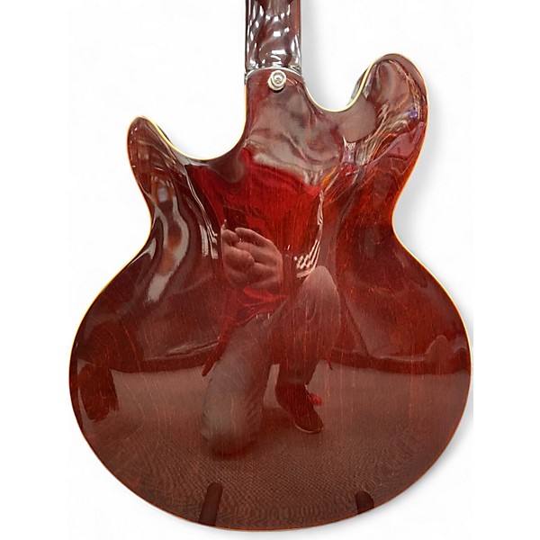 Used Epiphone Jack Casady Signature Sparkling Burgundy Electric Bass Guitar