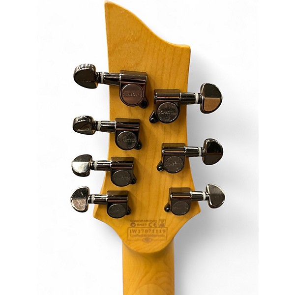 Used Schecter Guitar Research Banshee 7 Extreme Charcoal Burst Solid Body Electric Guitar