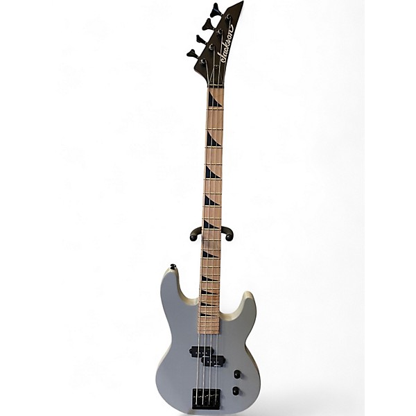 Used Jackson JS1M Satin Grey Electric Bass Guitar