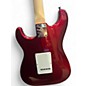 Used Donner Standard Series red Solid Body Electric Guitar