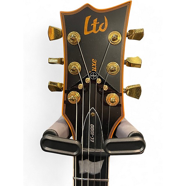 Used ESP LTD EC1000 Black Solid Body Electric Guitar