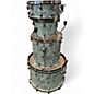 Used TAMA 4 Piece Starclassic maple sky blue swirl Drum Kit thumbnail