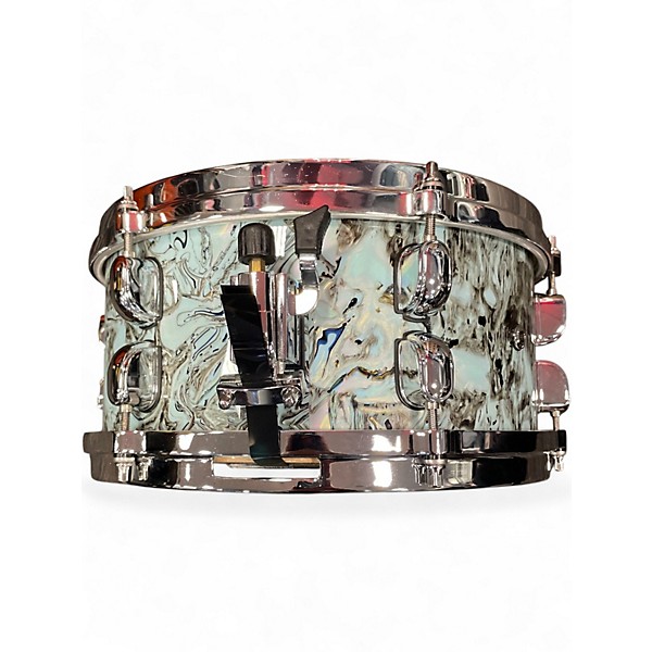 Used Miscellaneous 5X12 CUSTOM SNARE DRUM SKY BLUE SWIRL Drum