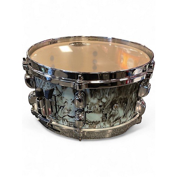 Used Miscellaneous 5X12 CUSTOM SNARE DRUM SKY BLUE SWIRL Drum