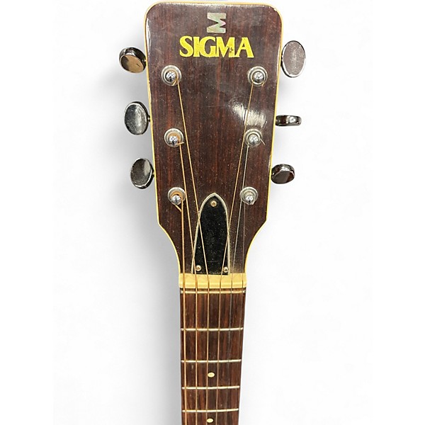 Vintage 1960s SIGMA GCS6 Natural Acoustic Guitar