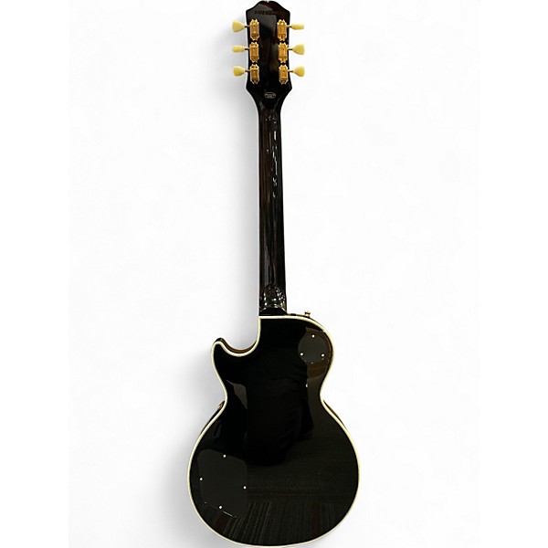 Used Epiphone Les Paul Custom P-90 Ebony Solid Body Electric Guitar