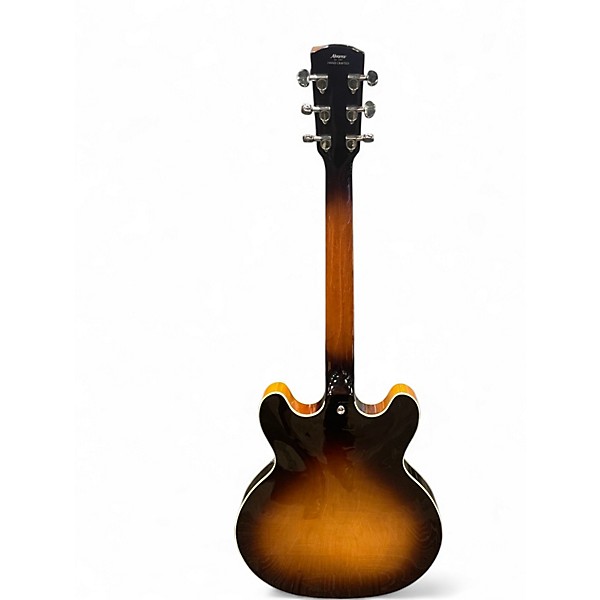 Used Alvarez AAT32 Tobacco Sunburst Hollow Body Electric Guitar