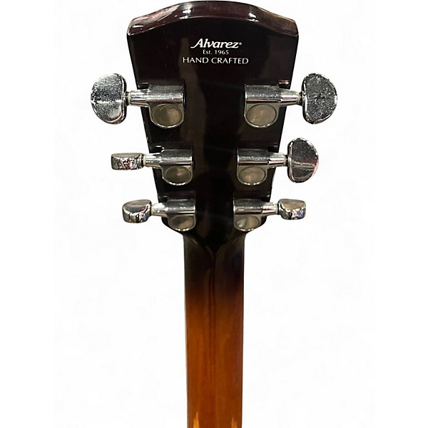 Used Alvarez AAT32 Tobacco Sunburst Hollow Body Electric Guitar