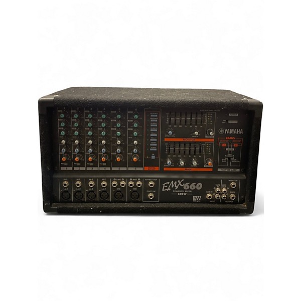 Used Yamaha EMX660 Powered Mixer