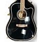 Used Takamine EF341SC Ebony Acoustic Electric Guitar