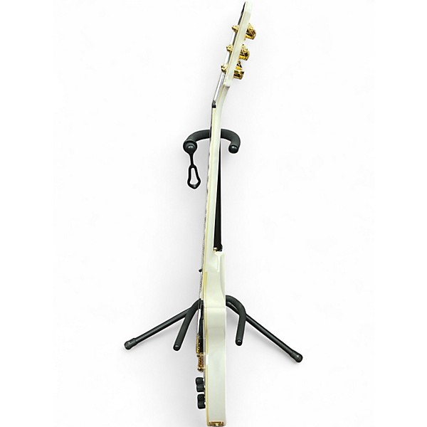 Used Epiphone Matt Heafy Les Paul Custom BONE WHITE Solid Body Electric Guitar