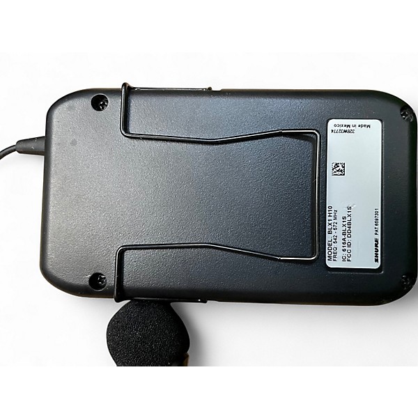 Used Shure BLX CVL WIRELESS LAV MIC Lavalier Wireless System