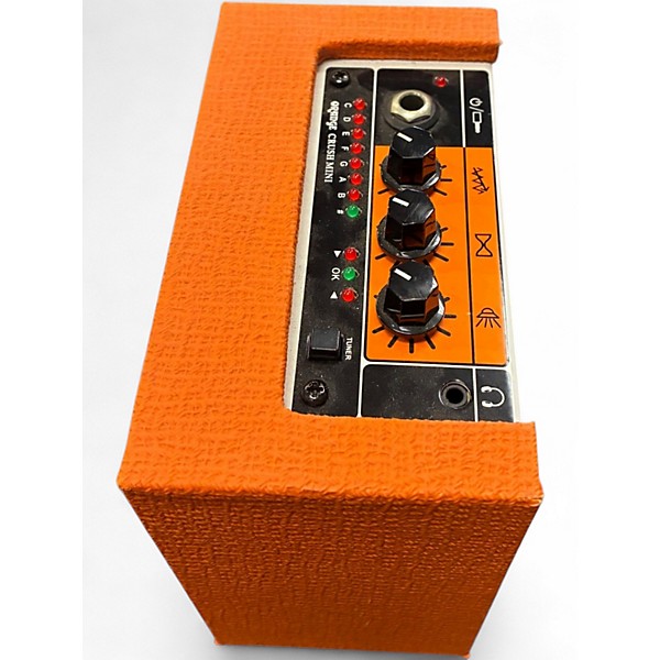 Used Orange Amplifiers Crush Mini Battery Powered Amp