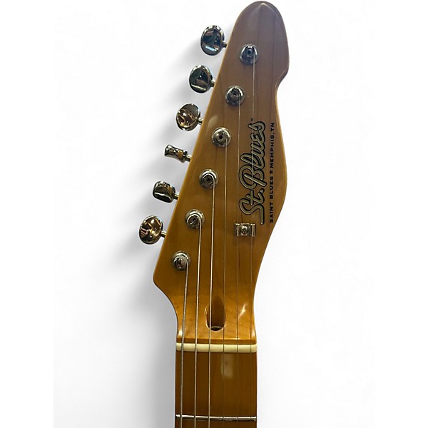 Used 2007 St. Blues 61 South Cream Solid Body Electric Guitar