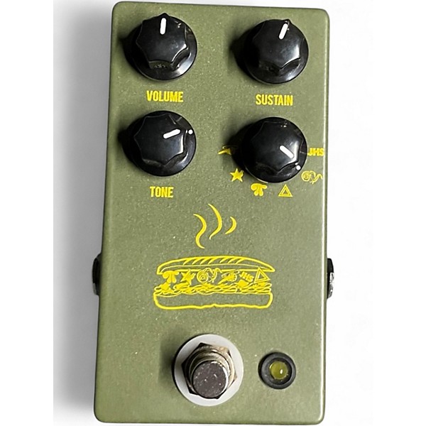Used JHS Pedals Muffuletta Distortion Fuzz Effect Pedal