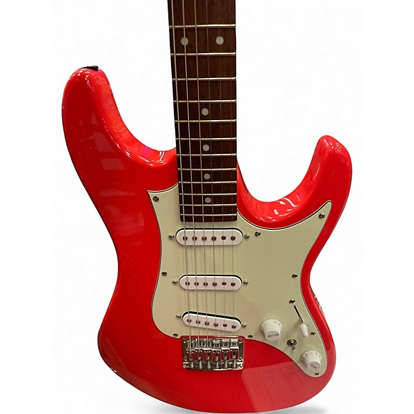 Used Ibanez AZES31 Fiesta Red Solid Body Electric Guitar