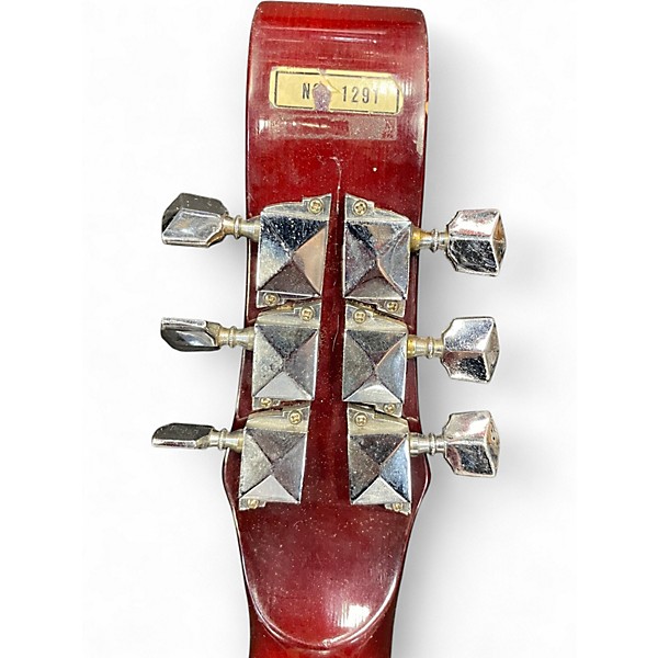 Used 1960s Conrad Violin Scroll violin burst Hollow Body Electric Guitar