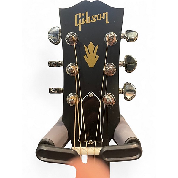 Used Gibson Songwriter Standard EC Worn Brown Acoustic Electric Guitar