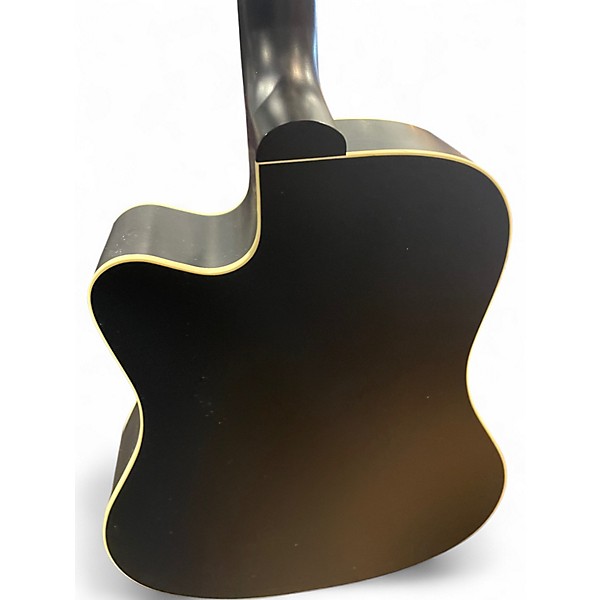 Used Gibson Songwriter Standard EC Worn Brown Acoustic Electric Guitar