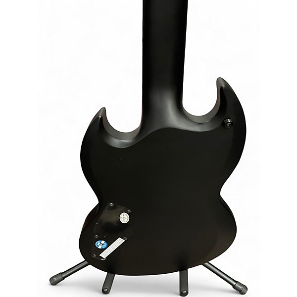 Used Esp; LTD VIPER 7 BLACK METAL MATTE BLACK Solid Body Electric Guitar