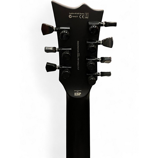 Used Esp; LTD VIPER 7 BLACK METAL MATTE BLACK Solid Body Electric Guitar