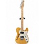 Used Fender Classic Series '72 Telecaster Thinline Natural Hollow Body Electric Guitar thumbnail