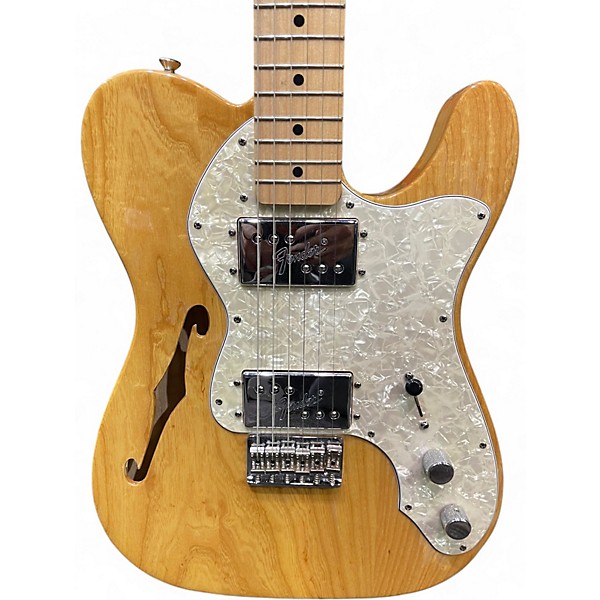 Used Fender Classic Series '72 Telecaster Thinline Natural Hollow Body Electric Guitar