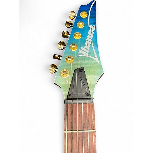 Used Ibanez RG421HPFM BLUE REEF GRADIENT Solid Body Electric Guitar